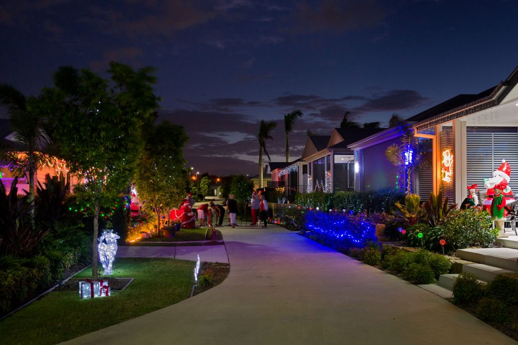 Christmas Lights Celebration at Seachange Village Arundel