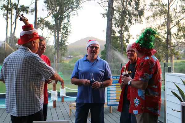 Our wonderful residents at Seachange Coomera having a great time